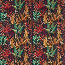 Bracken Russet Aqua Fabric by the Metre